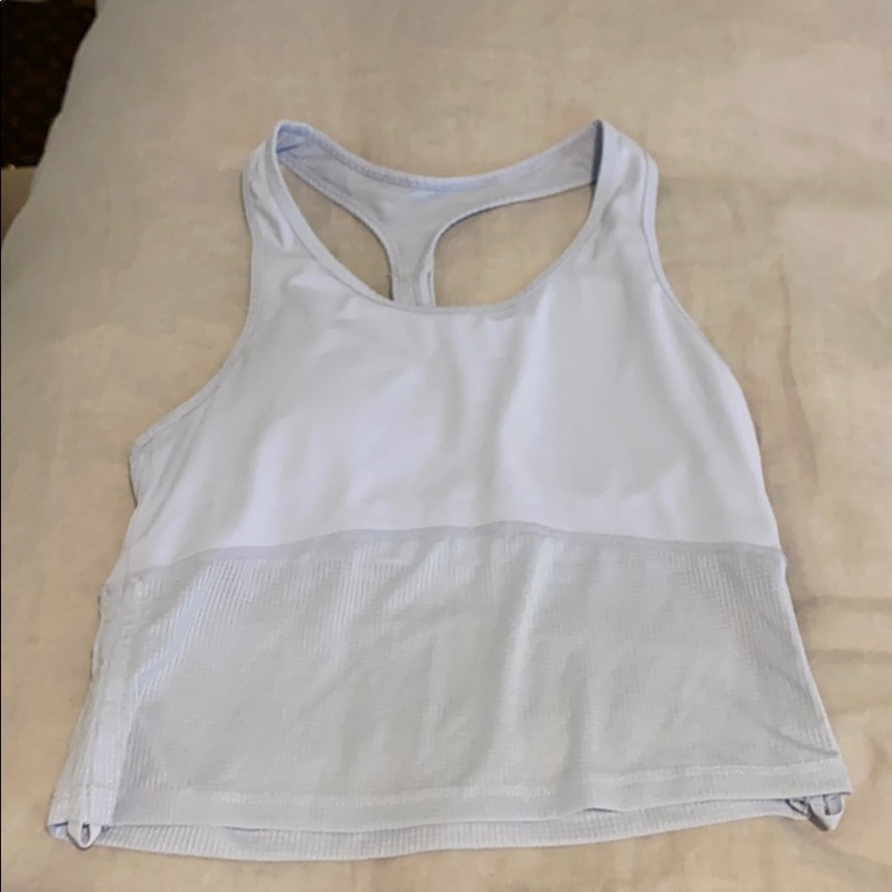 Fabletics tank top with built in sports bra